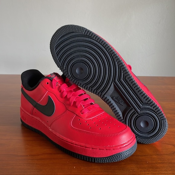 New Nike Air Force 1 By You "ARI" Black/Red Men’s Size 8 CT7875-994 NWOB